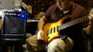 Fanndec CK100 SB и Borton Audio BGA1065G. Электрогитара и комбик. Обзор звука.