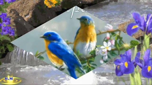 Весенняя капель! Музыкальная открытка. смотреть онлайн