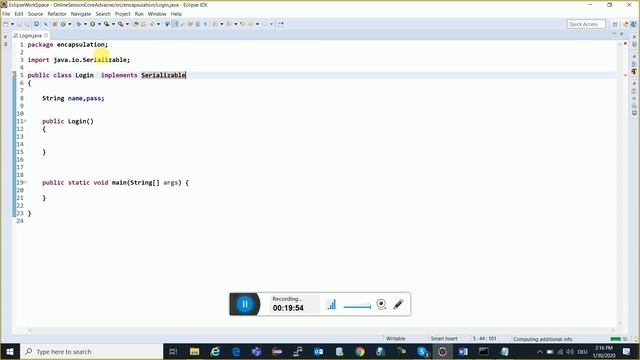 Core Java Online Training Session 83 | Java Tutorial in Hindi | Java Tutorial For Beginners