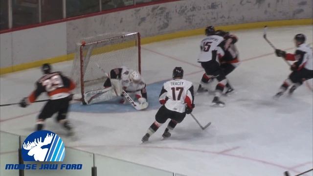 2nd Period Highlights Brought to you by MJ Ford Moose Jaw (3) - смотреть онлайн