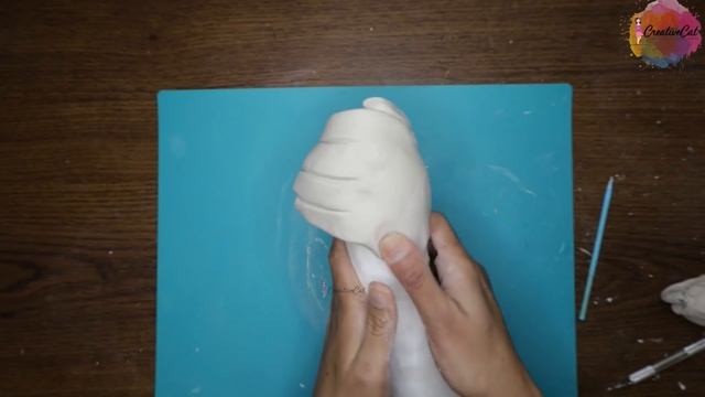 Hand Vase/Modern Home decor/Sculpture/art and craft/CreativeCat/clay craft/Home decor Vase смотреть онлайн