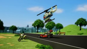 Helicopter Transporter  - LEGO City - 60049