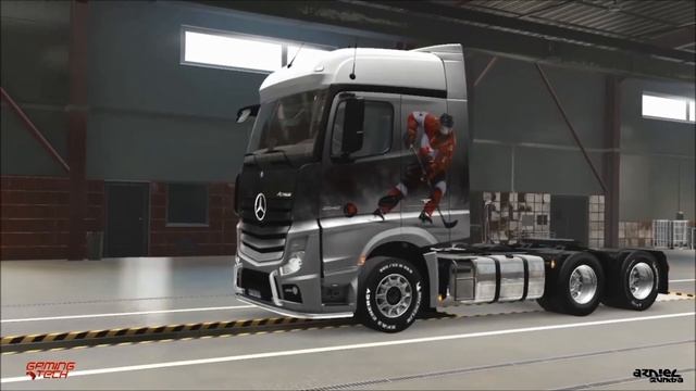 Mercedes Benz Actros Tuning Mods | Euro Truck Simulator 2