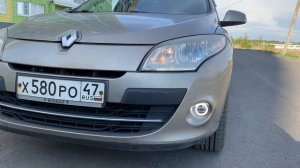 Противотуманки Рено Меган 3