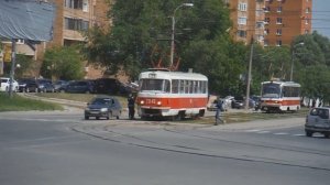 Самарский трамвай. Улица 22 Партсъезда.