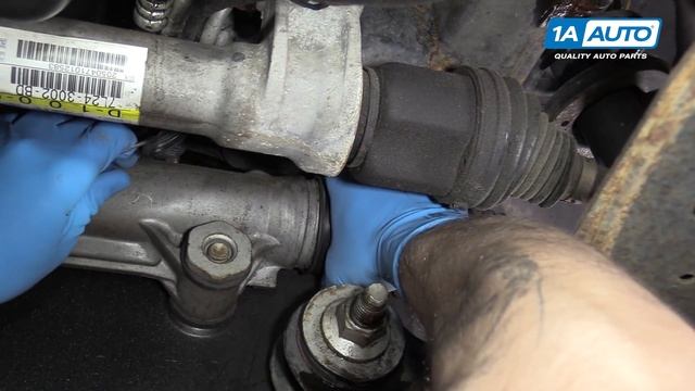 How to Replace Front Tie Rod Boot 06-10 Ford Explorer смотреть онлайн