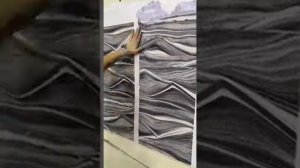 монтаж гибкого камня на стену