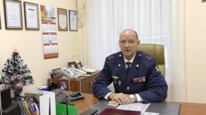 Поздравление руководителя УФСИН по Новгородской области с Новым годом-2022