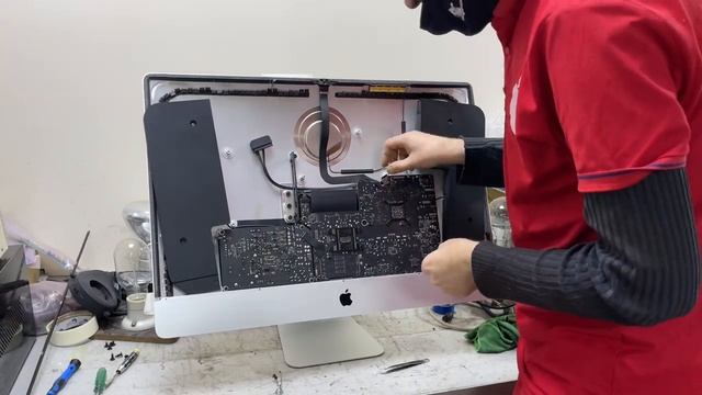 Включается белый экран iMac 27 Late 2012 A1419 нет загрузки , диагностика  #apple#imac27#a1419 смотреть онлайн