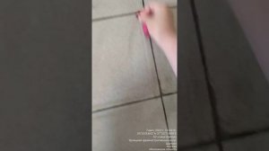 Как я у себя в подъезде на этаже плитку отмывал.))))
