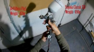 DeVilbiss Flg5 / Sagola Classic pro XD .Обзор сравнение