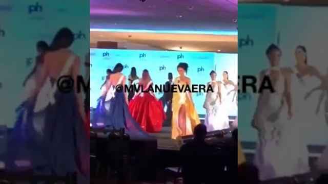 Miss Venezuela kEYSI SAYAGO En EL ENSAYO DE LA PRELIMINAR DEL Miss Universe 2017