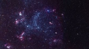 Zooming in on the glowing gas cloud LHA 120-N55 in the Large Magellanic Cloud