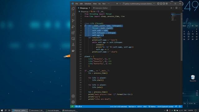 เขียน Multithreading ด้วย Python | Advanced Python Programming смотреть онлайн