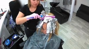 Прикорневое мелирование