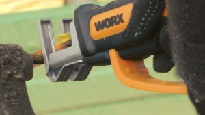 WORX WG894E - cutting