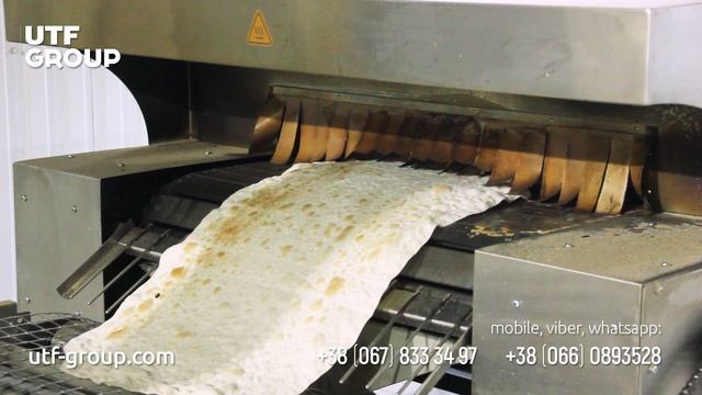 Полуавтоматическая линия для производства лаваша UTF GROUP смотреть онлайн