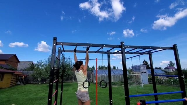 Спортивная площадка/воркаут для дачи смотреть онлайн