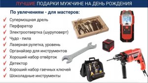 Что подарить мужчине на день рождения. Идеи подарков мужчине