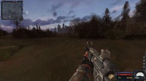 Вал в начале игры STALKER Clear Sky