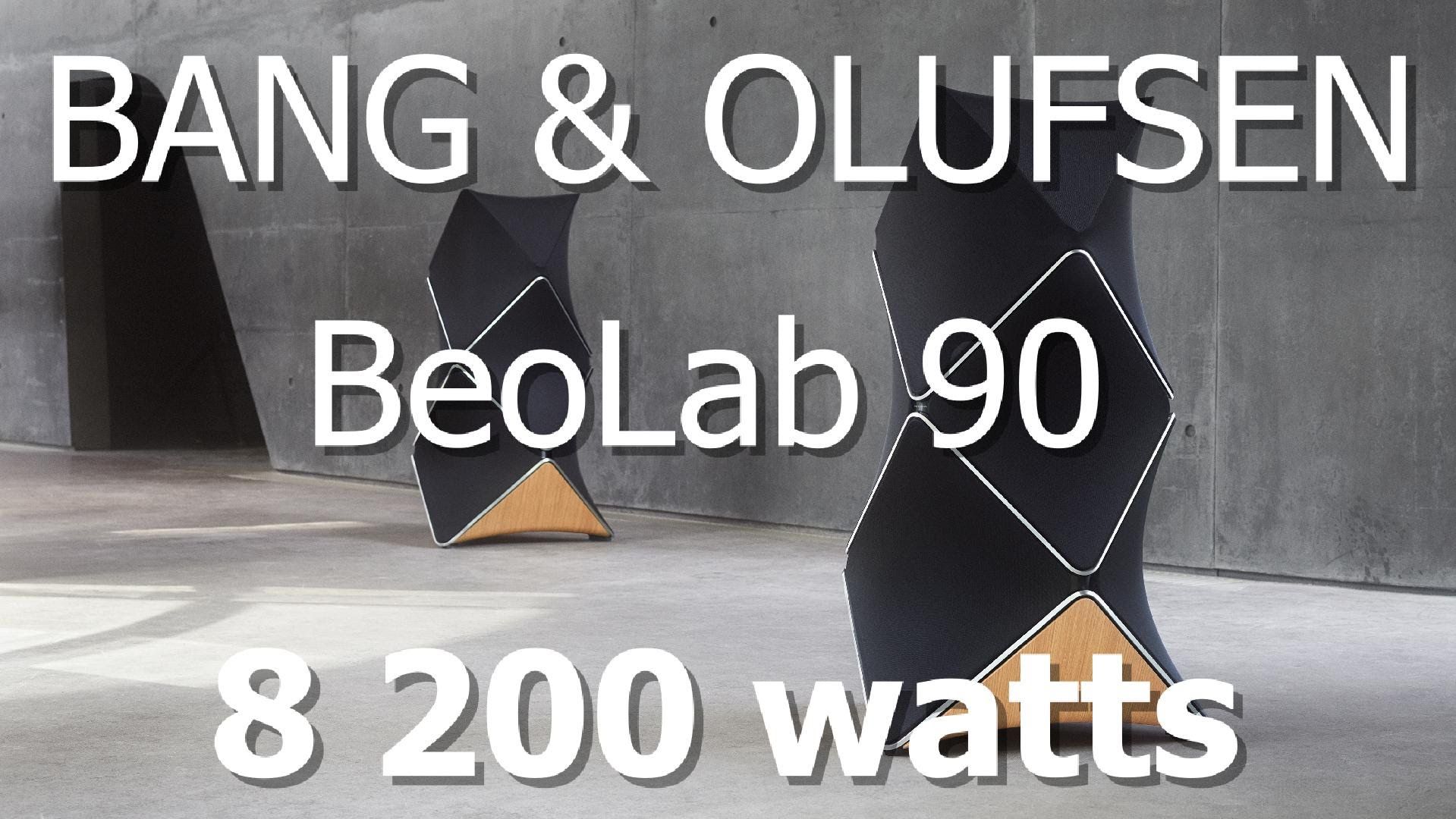 Самые ДОРОГИЕ колонки от BANG & OLUFSEN BeoLab 90. Обзор и знакомство.