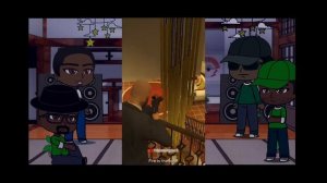 GTA sanandreas react to GTA V//(1/2)//grand theft auto //gacha//#ORAM