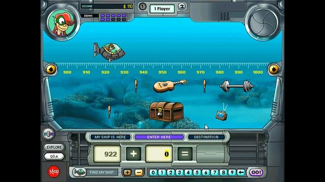Bigger Brain Bytes: Nautical Number Hunt (1998) PC Gameplay смотреть онлайн