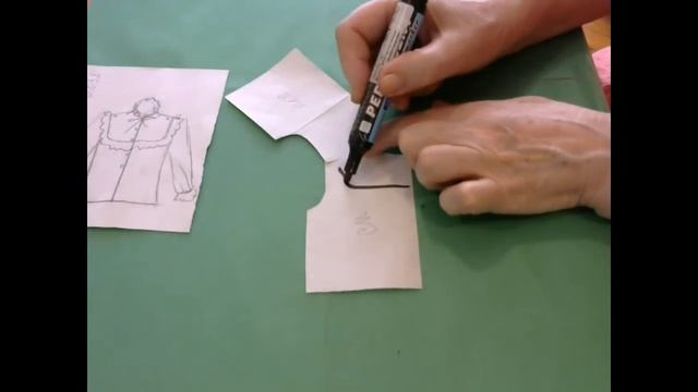 Блузочка с манишкой. смотреть онлайн