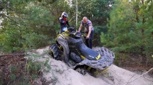 Гоняем по БЕЗДОРОЖЬЮ!!! На что способен JEEP & BRP???We drive on OFF-ROAD !!!