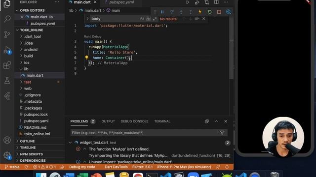 Pengenalan Flutter - Series Tutorial Toko Online Laravel 8 + Flutter