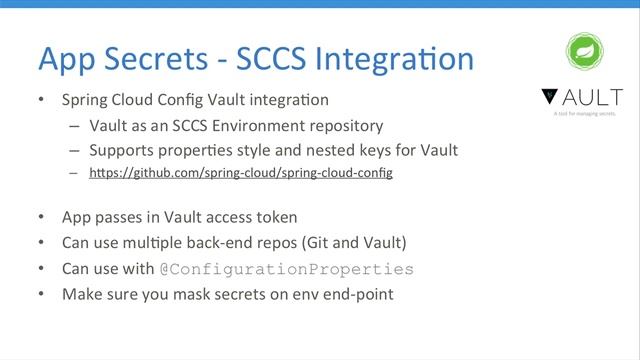 Secure & Dynamic App Config at GapTech with Spring Cloud, Vault and Consul смотреть онлайн