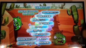 Angry Birds Toons Season 3 Volume 2 DVD Menu Walkthrough.