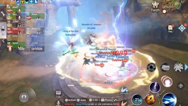 Guild League: Guild Lasenza - Demon Archer | Perfect World Mobile смотреть онлайн