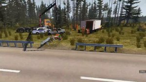 ПОВОРОТ СМЕРТИ! ОТБОЙНИК СПАС ЛЮДЕЙ ОТ ДЕРЕВА | BeamNG.drive