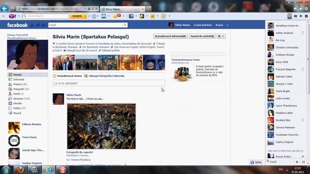 Tutorial pt ștergerea Cronologiei Facebook (User Agent instalat) pt IE 9x смотреть онлайн