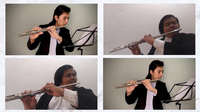 Promise of the World | Youmi Kimura | Arr. Nobuhiro Shioya | Flute Quartet смотреть онлайн