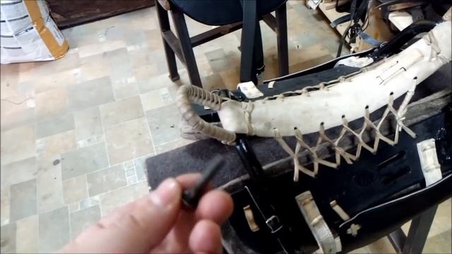 Заклёпки и болты на ленчике для Казачьего седла смотреть онлайн