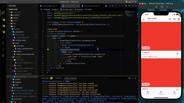 Flutter -  Let's Complete Product Details Page || Fetch and show images || Myntra Clone #29