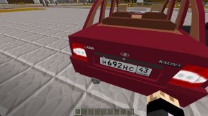 ЛАДА КАЛИНА В МАЙНКРАФТ ПЕ! ОБЗОР НА ЛАДУ | MINECRAFT PE