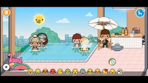 Тока Бока Летний лагерь. В бассейне