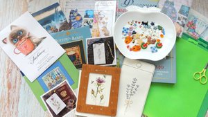 Новое видео Обо всём: Готовые работы, процессы, покупки, пуговки и Лёва!