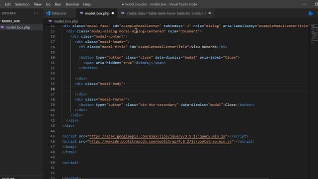 How to show Database Records in Model-Box | Learn Advance Programming | Coding for Beginners смотреть онлайн