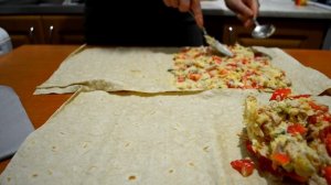 ?Ролл из ЛАВАША с КУРИЦЕЙ и СЫРОМ | Новогодний стол 2021 |