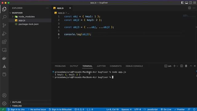 Concat Two javascript objects