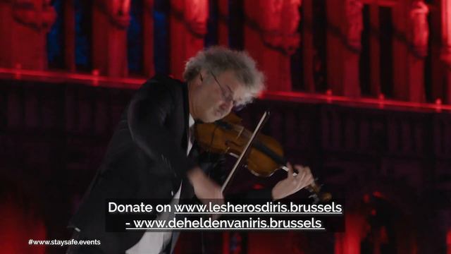Violinist Grégoire Dune @ Grand-Place of Brussels | StaySafe.Events смотреть онлайн