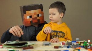 Lego Minecraft Crafting Box 21116 Верстак - Видео для Детей на русском - Лего Майнкрафт