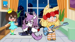 ты правла думаеш что меня можно напугать meme Gacha club