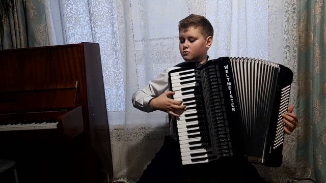 "Грустный аккордеон"/ А.Коробейников. исполняет Дмитриев Владимир смотреть онлайн