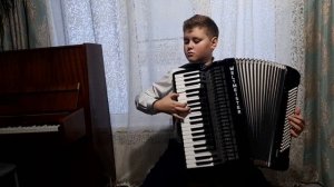 "Грустный аккордеон"/ А.Коробейников. исполняет Дмитриев Владимир