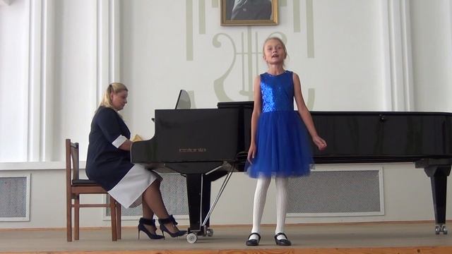 Варя Цуранова, 9 лет, Жаворонок; Здравствуй, Родина моя! смотреть онлайн